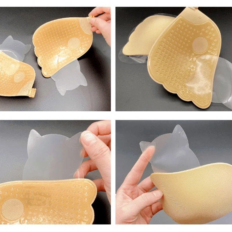 Женская летняя обувь силиконовый невидимый бюстгальтер наклейка на грудь