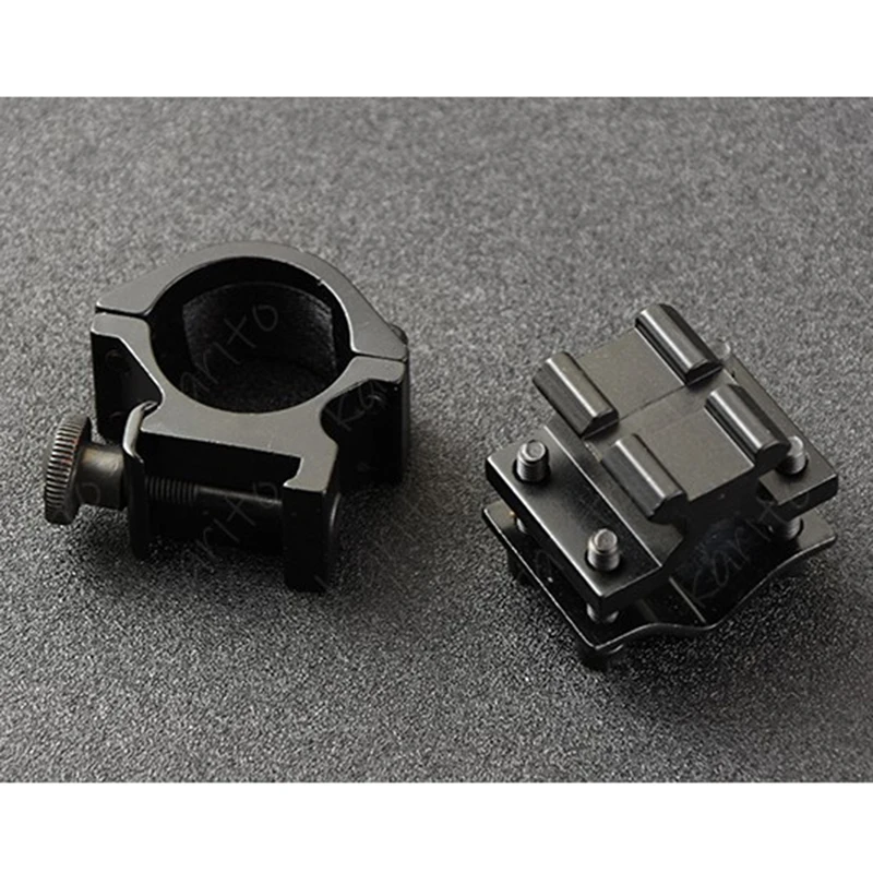 Aluminum Rifle Shotguns Barrel Picatinny Weaver Adapter For 1 Inch 25.4mm Ring M1673 Scope Mount | Спорт и развлечения
