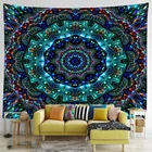 SepYue горячая Распродажа красочный калейдоскоп гобелен хиппи психоделические стене висит в богемном стиле Мандала гобелены домашний декор