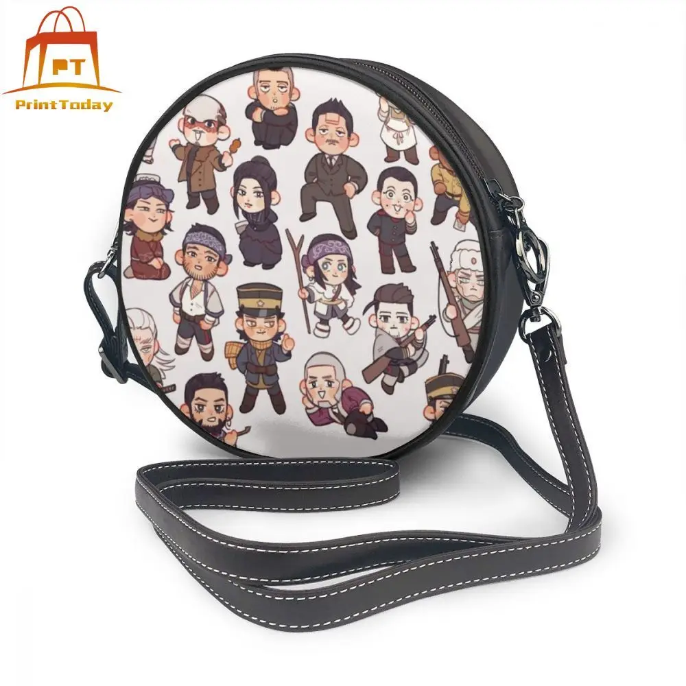 Золотая сумка через плечо kamполяй кожаная высокого качества для подростков