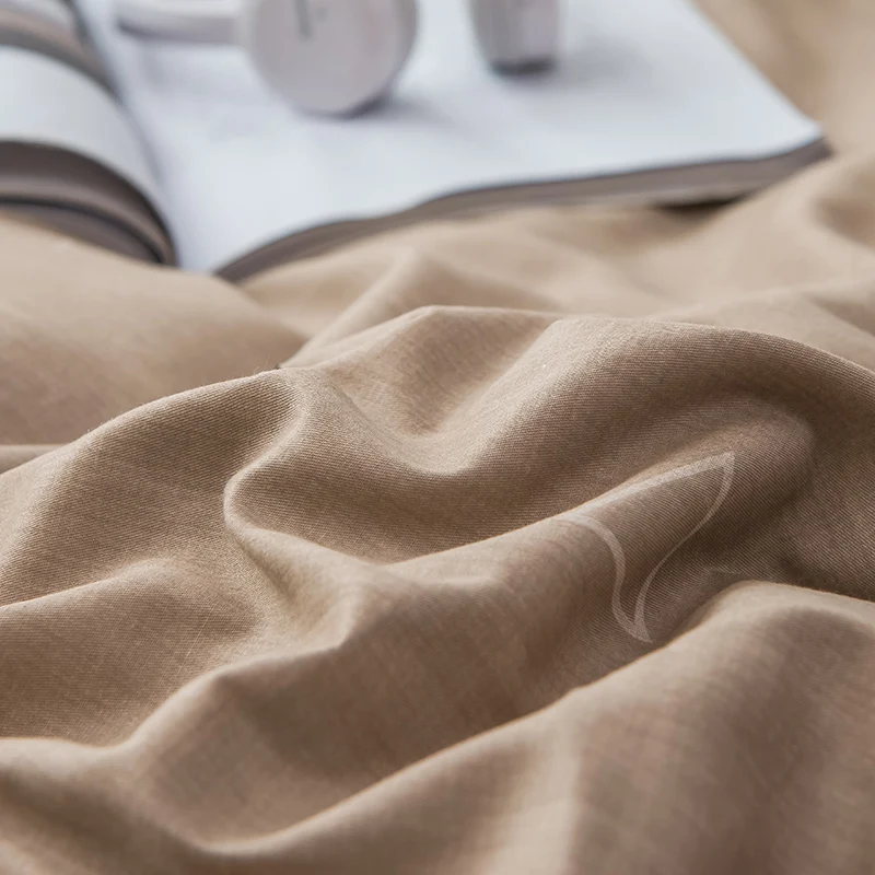 1 шт. коричневый треугольник геометрический узор пододеяльник Простые Модные 100%