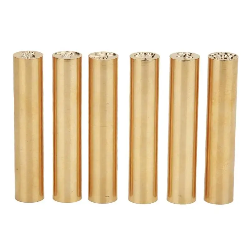 Портативный цилиндрический латунный конверт для документов на заказ