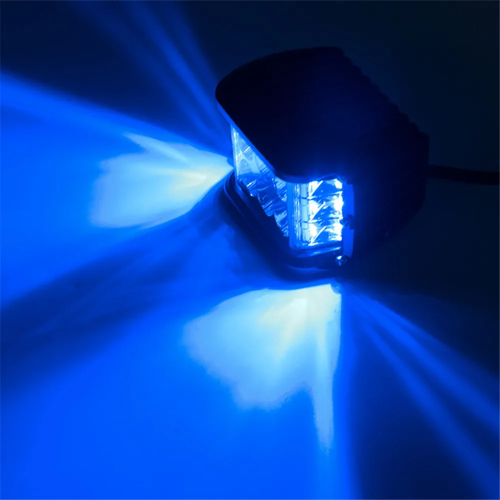 

Bright Combo Beam LED Work Light Square Light blue flash as beside LED Work Lamp For Jeep SUV,UTV, ATV, Jeep, 4x4, 4WD, Cars
