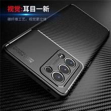 For OPPO Reno6 Pro Plus Case Rubber Silicone Silm Carbon Protective Soft Case For OPPO Reno 6 Pro Plus Cover Reno6 Lite Z Case
