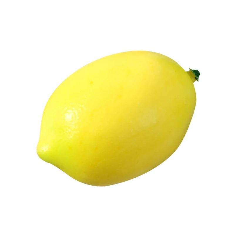

Artificial Lemon Fake Fruit Lifelike Simulation Lemons for Home House Kitchen Party Decoration Display Photo Props