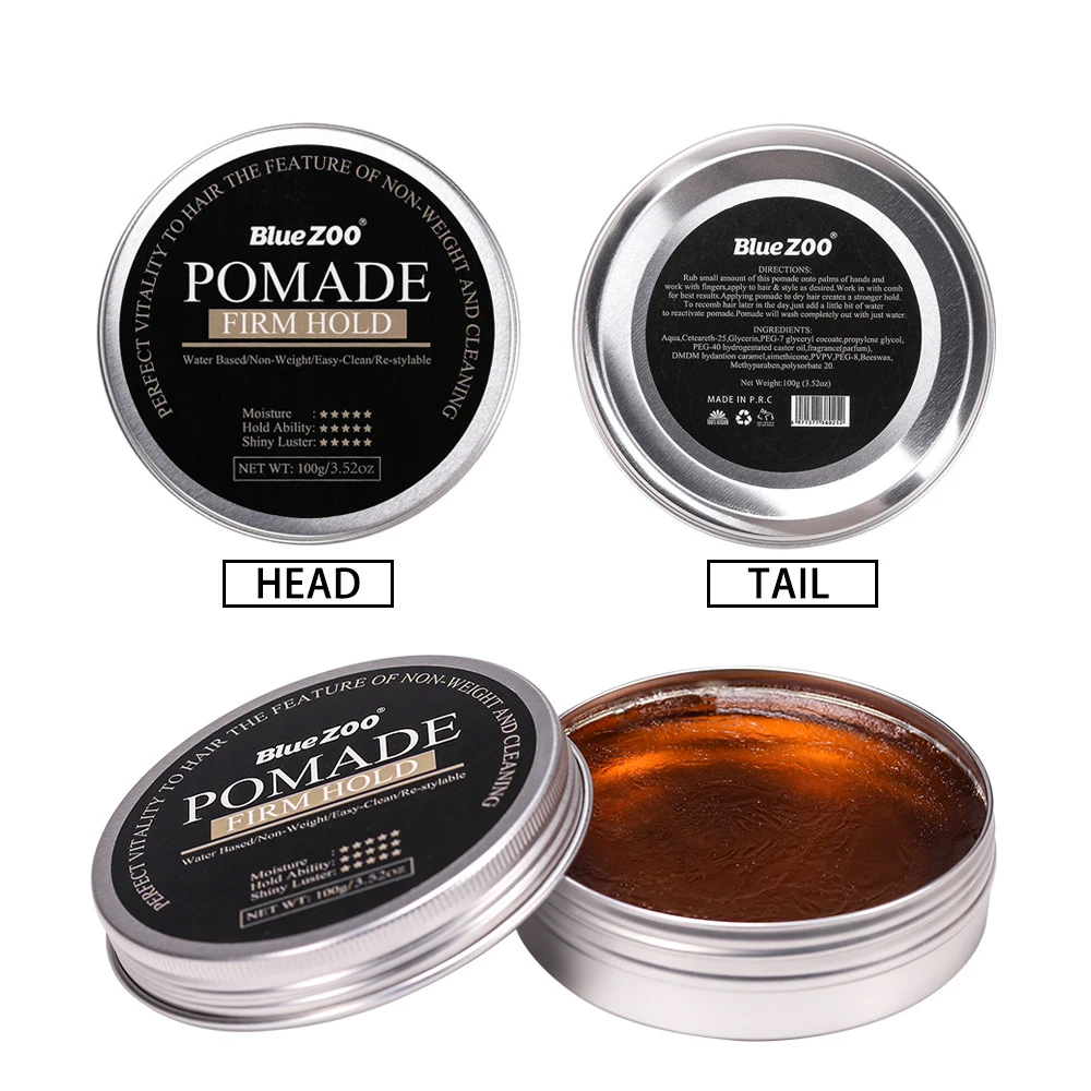 

1 Pcs Men Hair Wax Professional Hair Wax Long Lasting Gel Quick-dry Stereotypes Type Hair Oil Wax For Hair Styling Control Shape