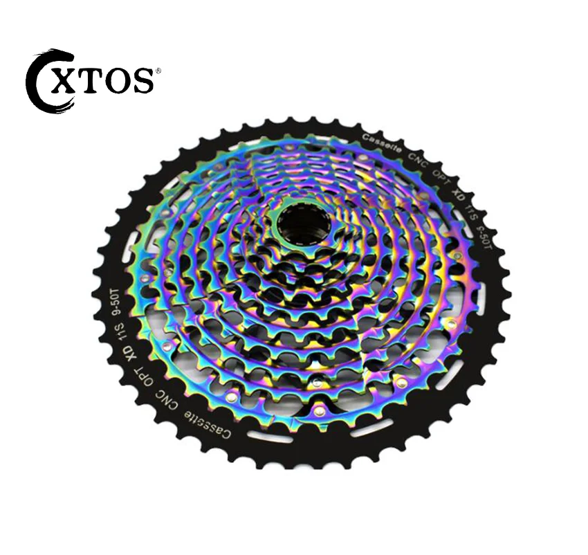 

XTOS MTB 11Speed 9-50T Cassette Ultimate XD Cassette Rainbow Ultralight sprocket