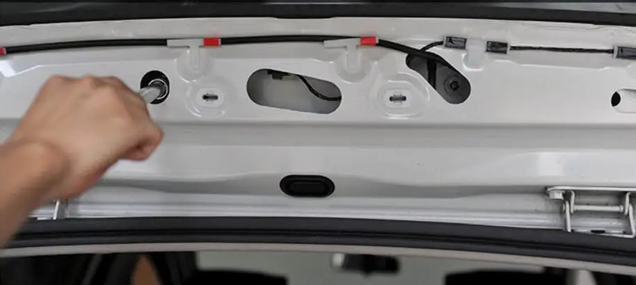 ABS Краски Автомобиля Заднее Крыло багажника выступ Спойлеры подходит для SUBARU XV 2012 2013
