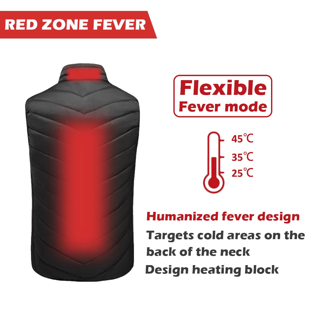 Жилет с электрическим подогревом для мужчин и женщин жилет теплая одежда уличный