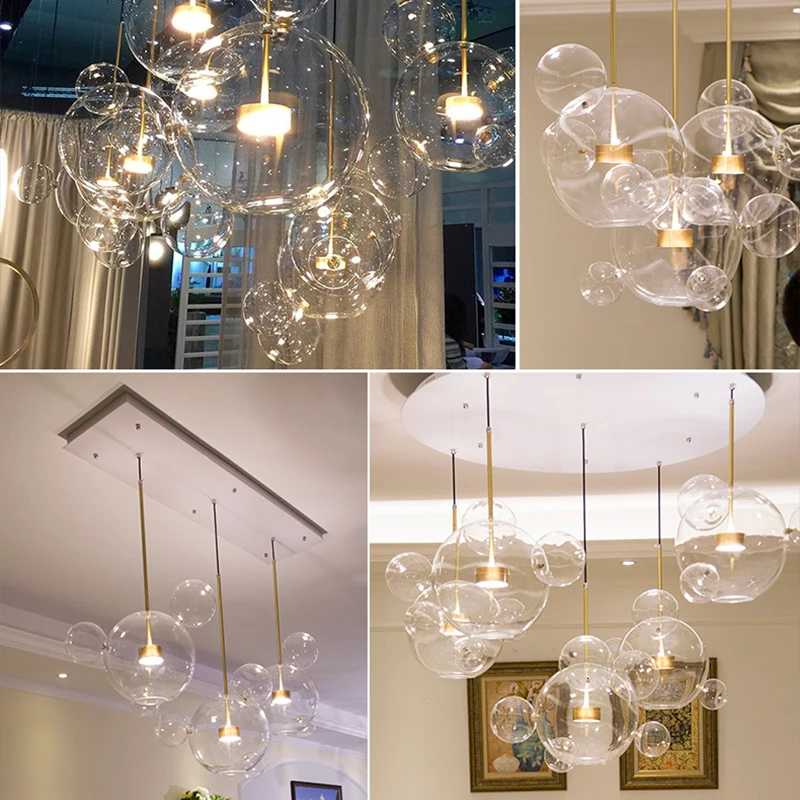 Люстра-шар в стиле INS ресторан скандинавский стиль микки люстра для гостиной