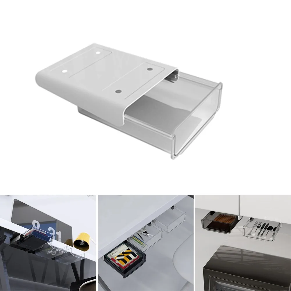 

Organizer Hiddened Under Desk Sundries Storage Box Storage Drawers Storage Box Home Office Stationery Organizer