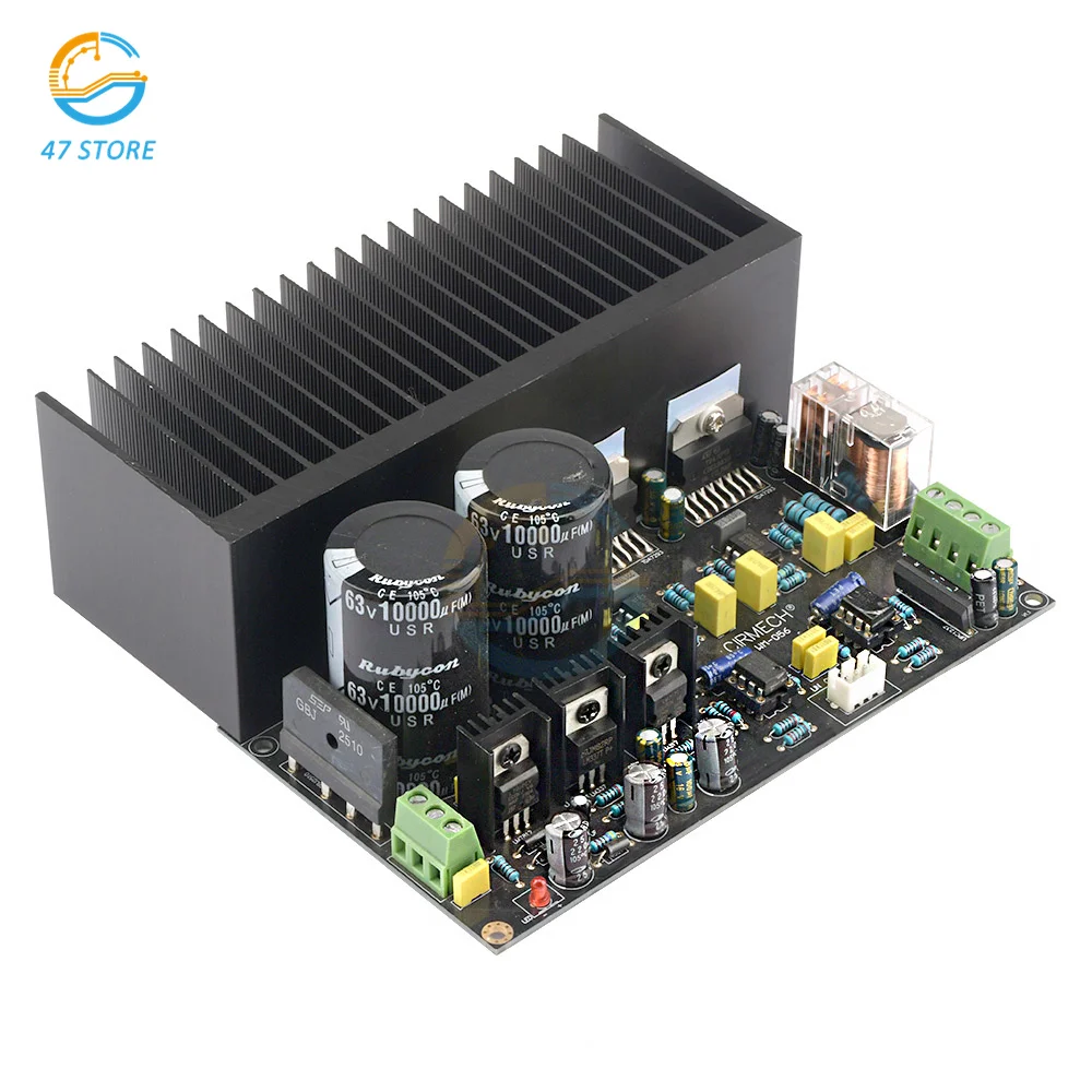 Стерео усилитель высокой мощности TDA7293 Плата OP07 DC Servo 5534 Рабочий Усилитель Shen Jin PCB