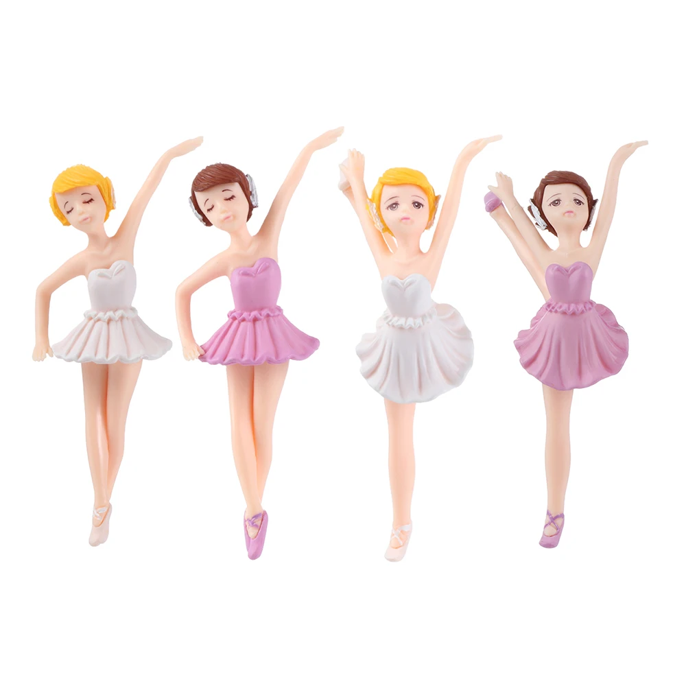 1 шт. полимерные балерины фигурки для девочек танцевальный микро пейзаж садовое