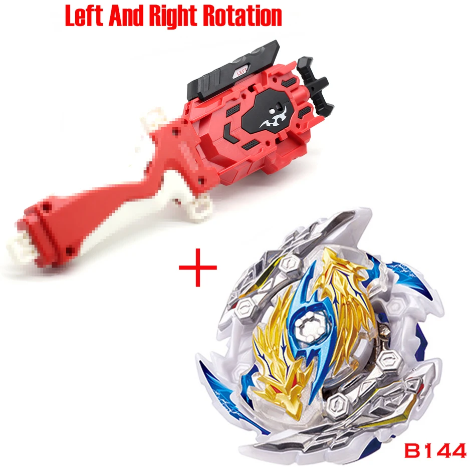 Новейшая модель; Beyblade Burst ToysB-145 B-144 B-143 B-140 с пусковым устройством и коробчатый отвал Металл Fusion Бог Прядильный механизм бей лезвия игрушка