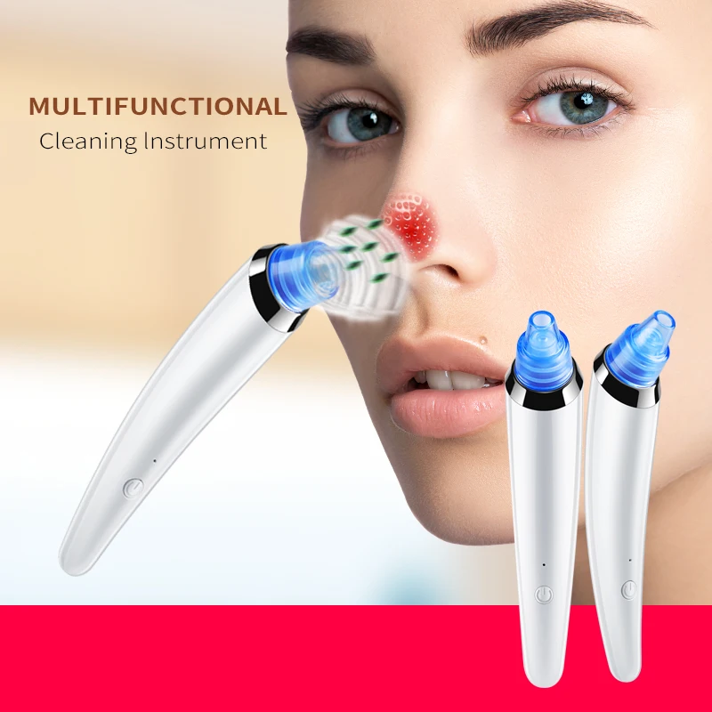 

Blackhead Remover Skin Care Pore Vacuum Acne Pimple Removal Vacuum Suction Tool Facial Diamond Dermabrasion Machine Face Clean