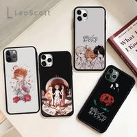 anime promised neverland phone case for iphone 11 12 pro xs max 8 7 6 6s plus x 5s se 2020 xr soft silicone