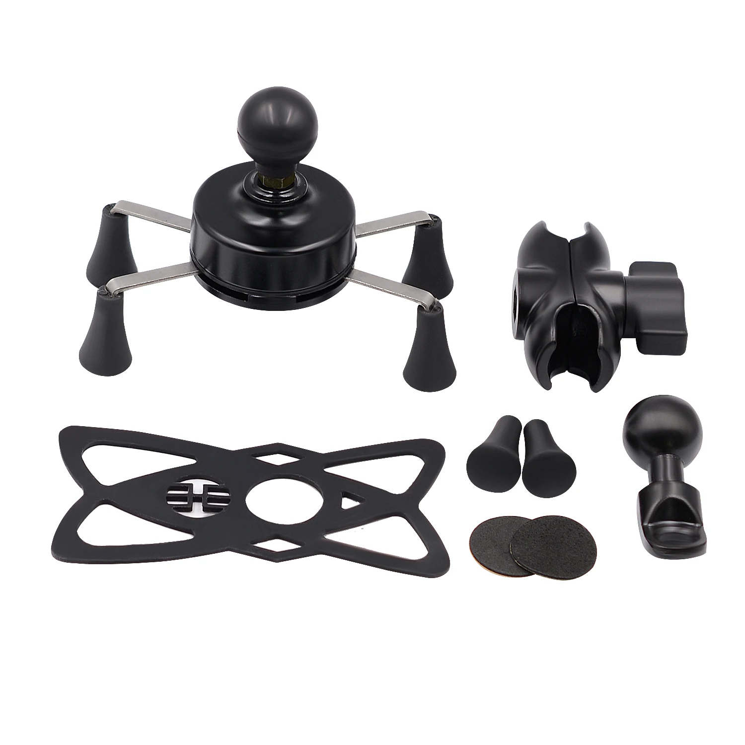 

Motorcycle Mobile Phone Bracket Holder Refitted Electric Bicycle Accessories Aluminum Base Bracket Universal