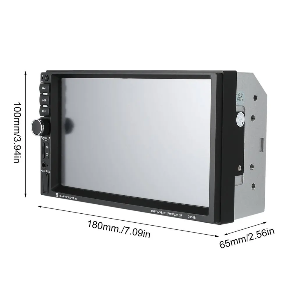 

7 Inch Double 7018B 2 DIN Car FM Stereo Radio MP5 Player TouchScreen Multimedia player With Direction Control
