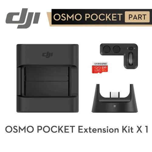 Expansion Kit DJI Osmo Карманный контроллер колеса для точного карданного управления и быстрой смены карданного режима DJI Osmo карманные оригинальные аксессуары - Цвет: Expansion Kit