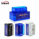 Диагностический сканер Elm327 V2.1, миниатюрный Автомобильный Диагностический прибор OBD2, 10 шт.