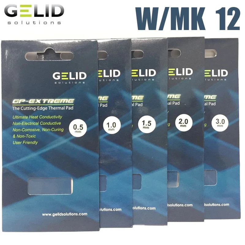 Термопрокладка GELID W/m.K 12/15 для ПК с высокой теплопроводностью Северный и южный