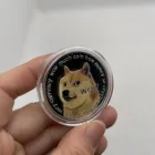 11design Beautiful WOW Позолоченные Смешные памятные монеты Dogecoin с милым рисунком собаки Doge Серебряная монета сувенир коллекционный подарок