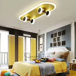 Nordic Creative  Childrens Ceiling Lamp Modern Minimalist Boy Girl Cartoon Ceiling Light For Bedroom Study Living Room