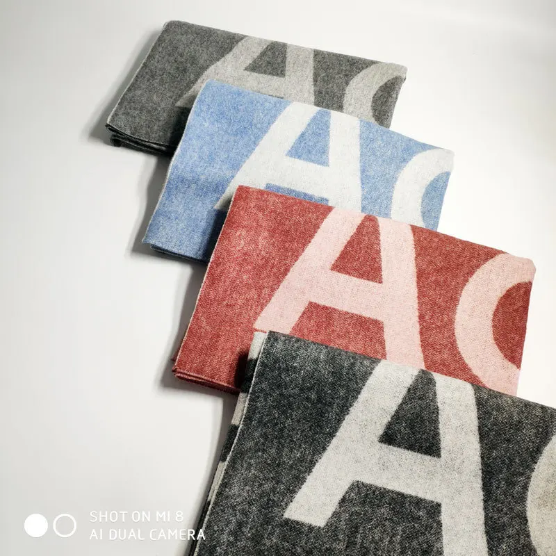 Новый шерстяной шарф для осени и зимы 2018 оптовая продажа от производителя