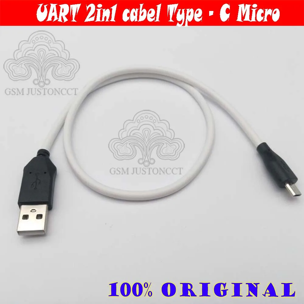 Новейший UART 2 в 1 кабель Type - C Micro для eft dongle octoplus frp chimera tools | Мобильные телефоны и