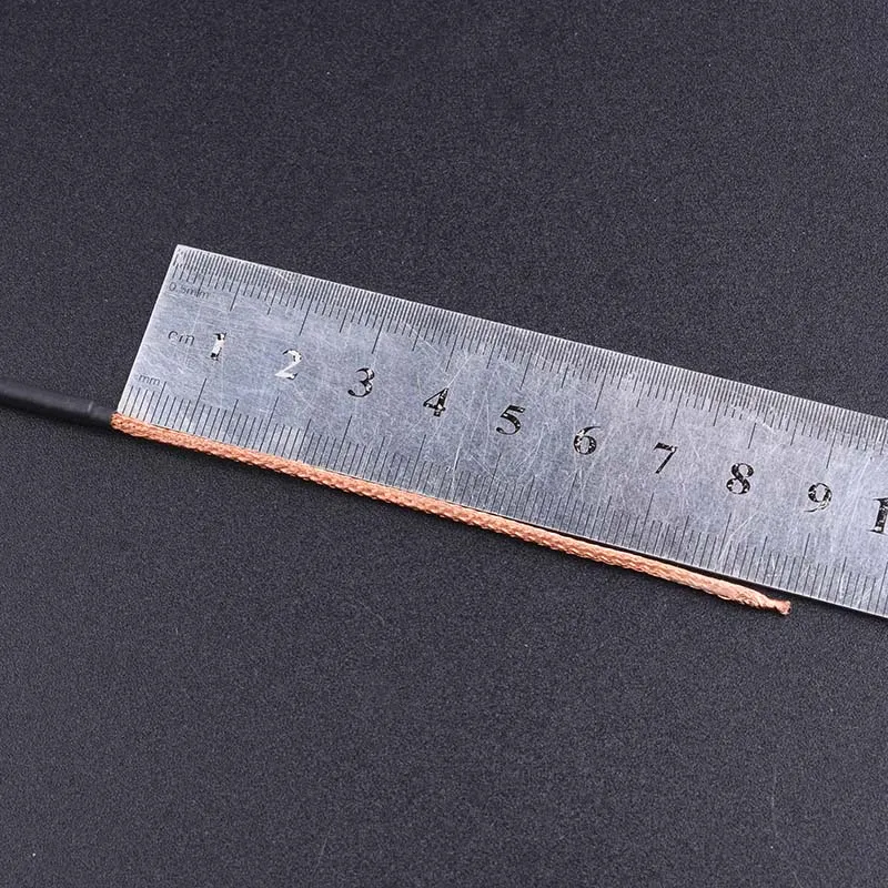 

100PCS Acoustick Guitar Soft Saddle Piezo Black and Silver Cable 2.5mm Plug