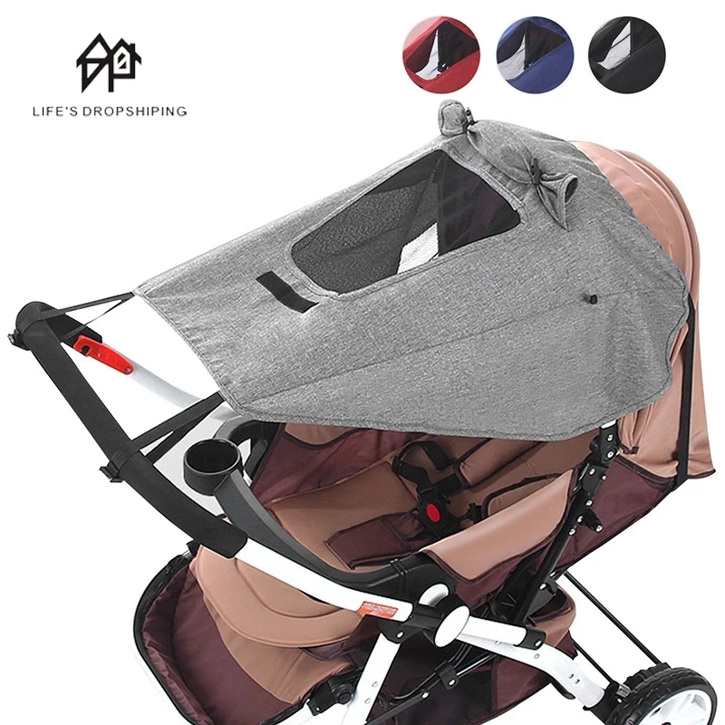 

Детская коляска водонепроницаемая защита от УФ-лучей солнцезащитные коляски солнцезащитный навес универсальные аксессуары для дома
