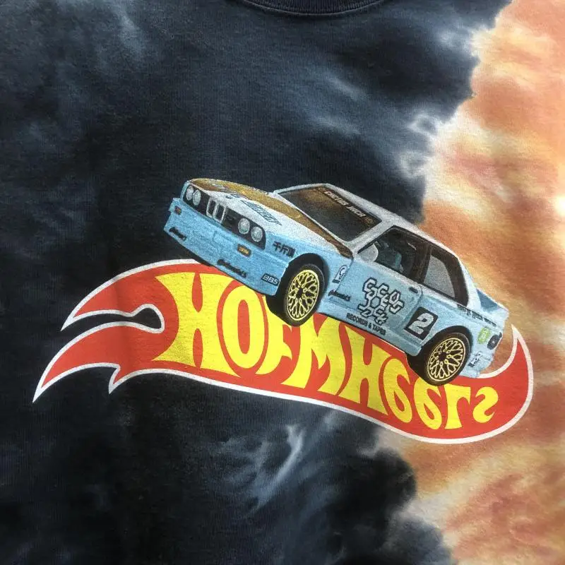 

Tie dye Travis Scott Jack Boys Hotwheels Racing T-shirt Men Women T shirts Tops Tee oversized clothing