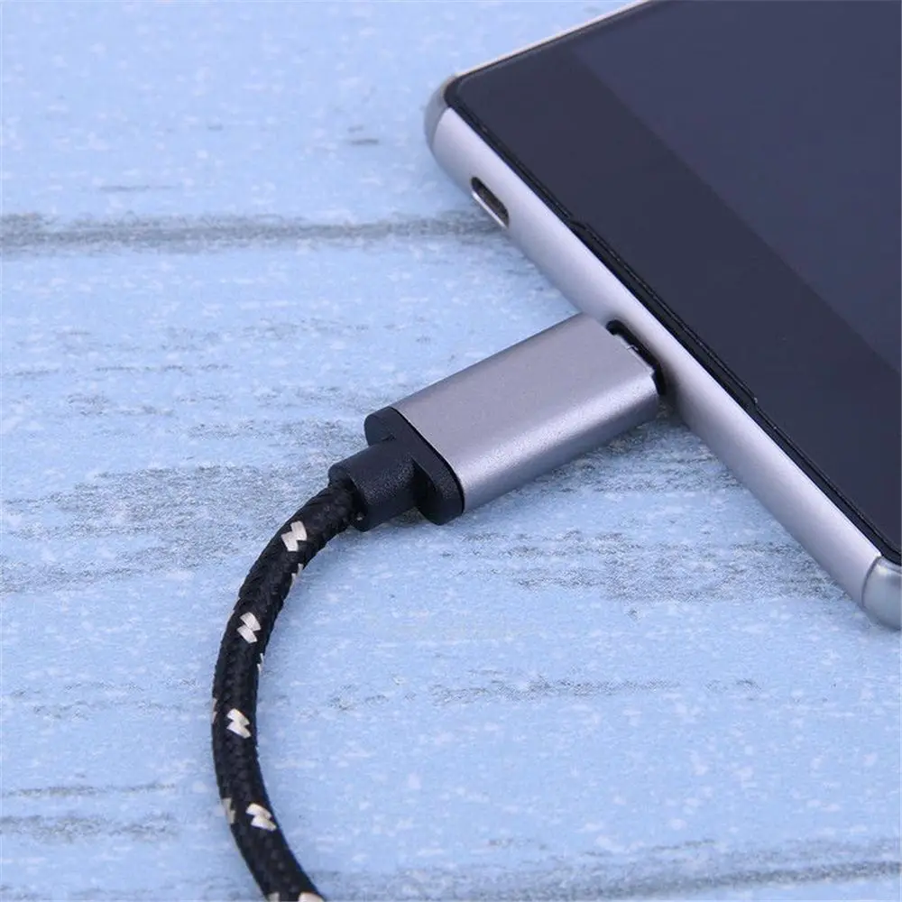 Кабель переходник OTG с Micro USB папа на мама из алюминиевого сплава для Samsung S4 S5 S6 S7