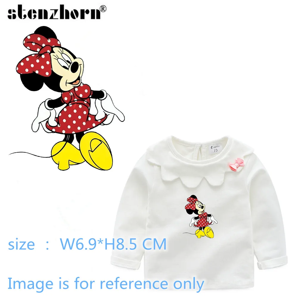 Mickey-S-04 Микки Минни теплопередачи термо клейкие Пластыри для одежды железа на переводах для одежды уровня приложения - Цвет: Mickey-S-04