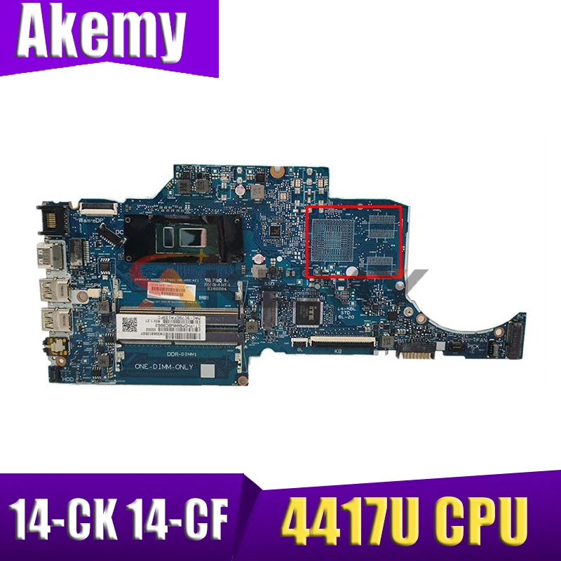 

Материнская плата для ноутбука HP Pavilion 14-CK 14-CF 240 G7 L51527-001 W/ Pentium 4417U CPU 6050A2977601-MB-A02 100% протестирована