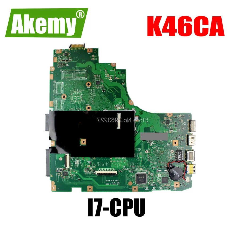 

K46CA Материнская плата Процессор I7 для For For For Asus k46CB k46CM S46C A46C материнская плата для ноутбука K46CA материнская плата K46CA Материнская плата Тест ...