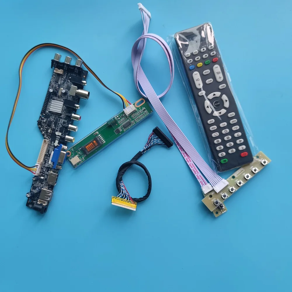 Комплект для LP171WP4(TL)(N1) ТВ плата контроллера 17 1 &quotUSB HDMI совместимых с 1440X900 3363 DVB T C