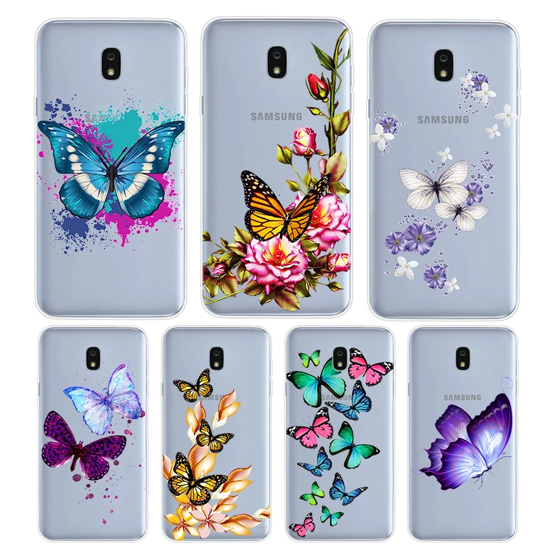 

Beautiful Butterfly For Samsung Galaxy J8 J7 Duo J6 J5 Prime J4 Plus J3 J2 Core 2018 2017 2016 Phone Case Cover