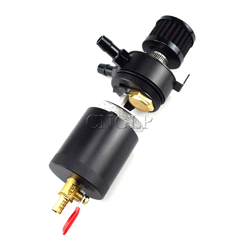 Универсальный алюминиевый 2 портовый/3 портовый маслоуловитель бака с