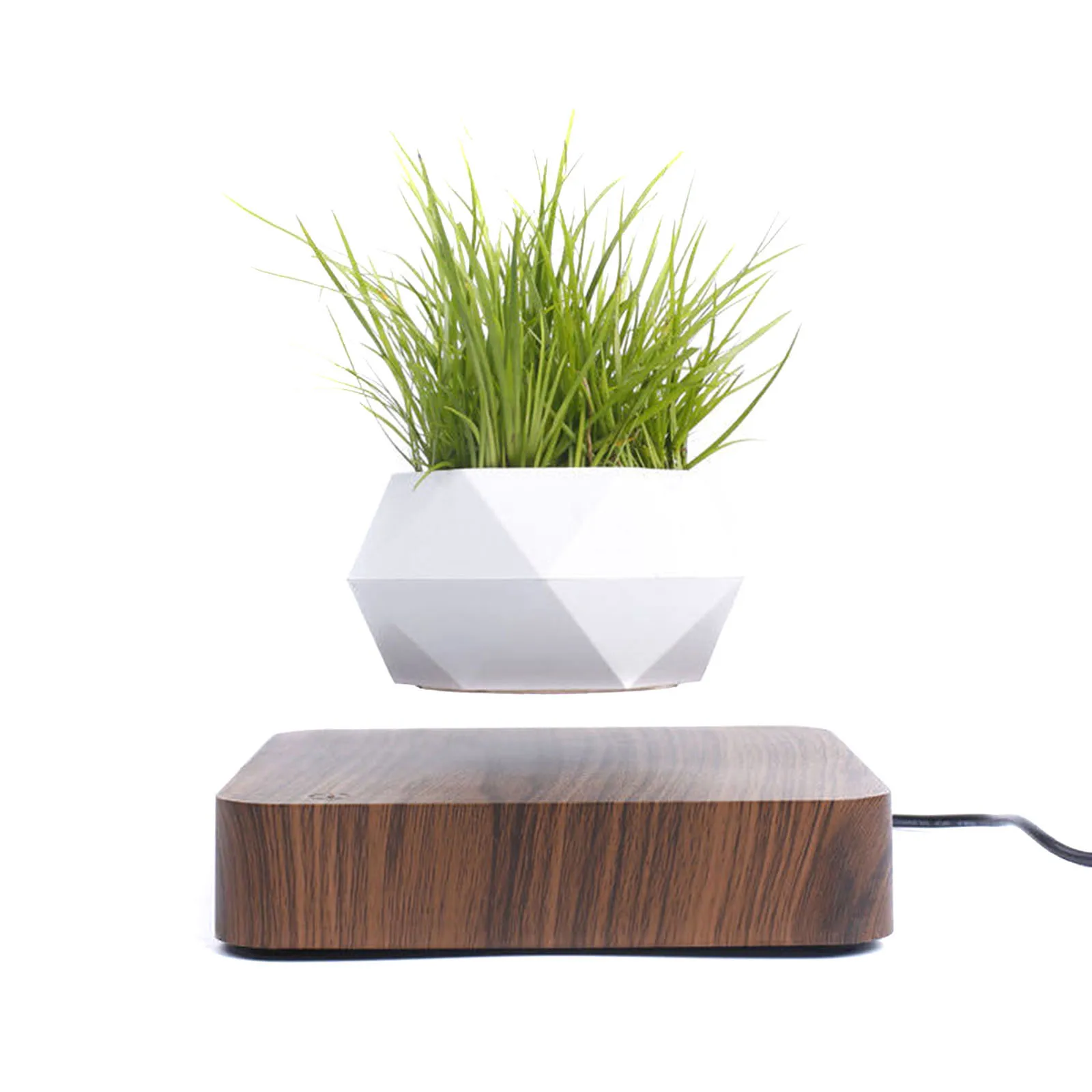 

Levitating Air Bonsai Pot Rotation Flower Magnetic Floating Plant Christmas Birthday Gift Hogard