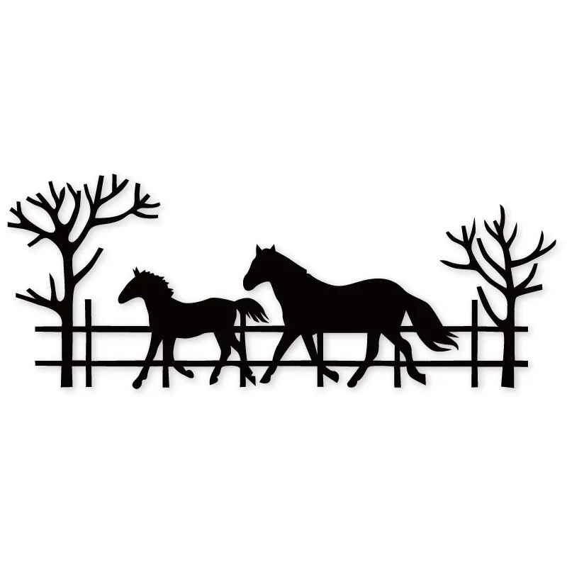 

2020 New Metal Cutting Dies Country Life Horse DIY Scrapbooking Stamps Craft Embossing Die Cut Making Stencil Template