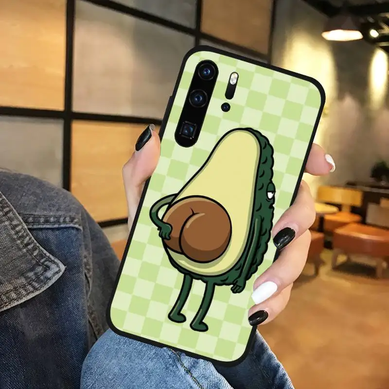 

avocado aesthetic cute fashion Phone Case Funda For Huawei P9 P10 P20 P30 Lite 2016 2017 2019 plus pro P smart