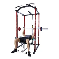 frame type squat gantry home high drawn multifunctional squat machine barbell bed bench press with weights weight lifting bench