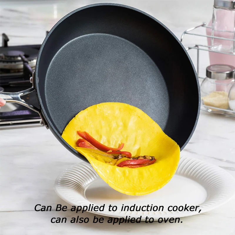 Антипригарная сковорода COOKER KING Сковорода из нержавеющей стали с ручкой и крышкой