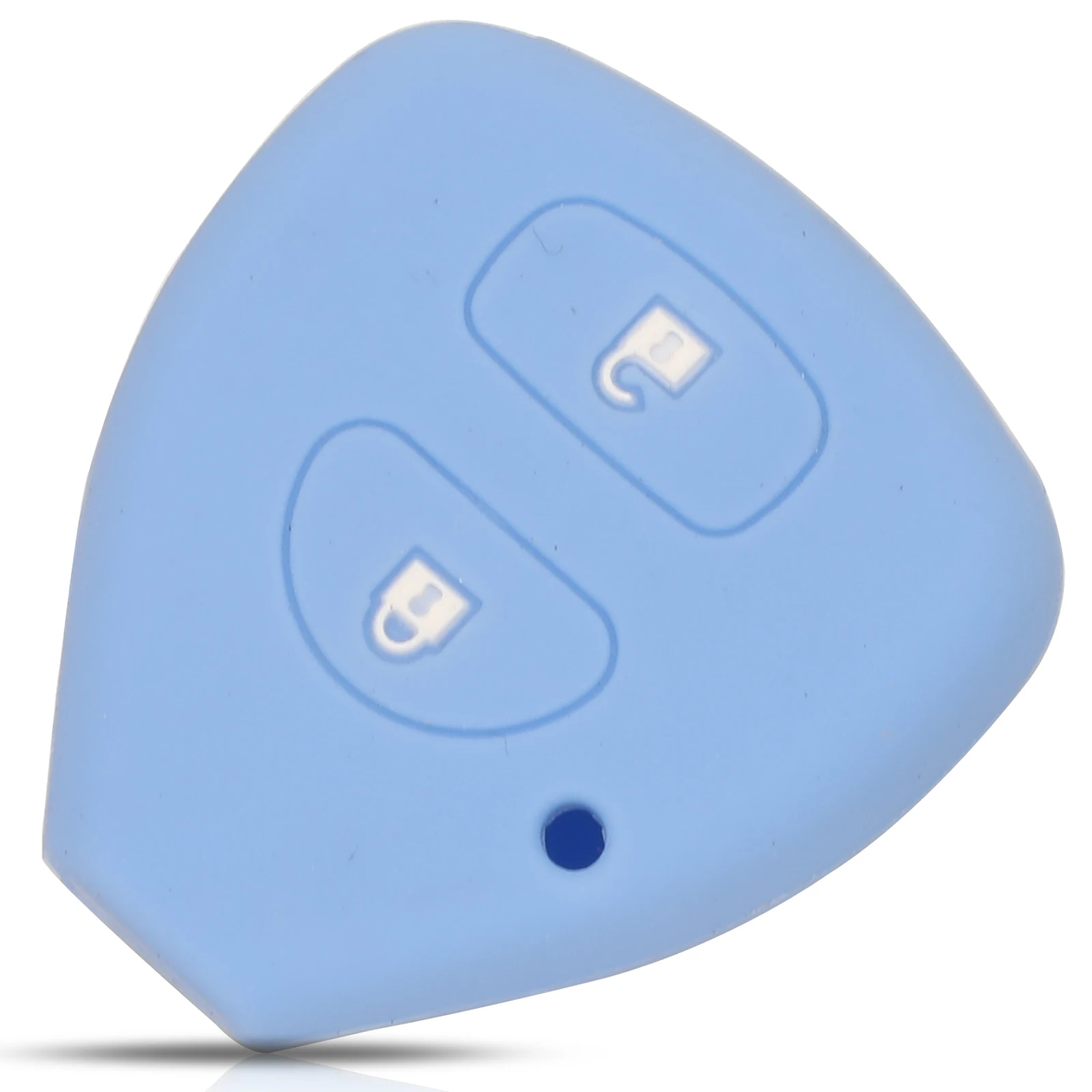 jingyuqin New 2 Buttons Silicone Key Case Shell Cover For TOYOTA Corolla Hilux Vitz Rav4 Aqua Camry | Автомобили и мотоциклы