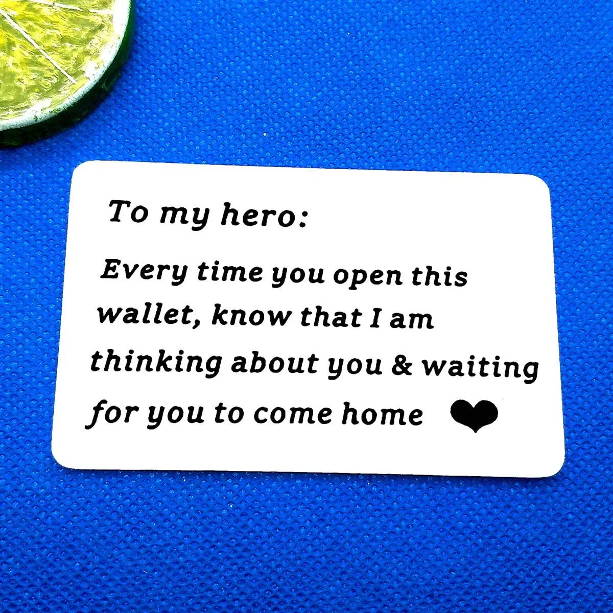 Подарок на день отца металлический кошелек вставка для карт мини-любовь него