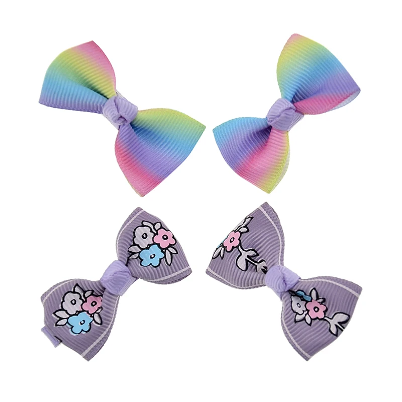 4pcs/lot Lovely Baby toddler girl hairpins colorful kids barrettes hair clips for girls accessories | Детская одежда и обувь