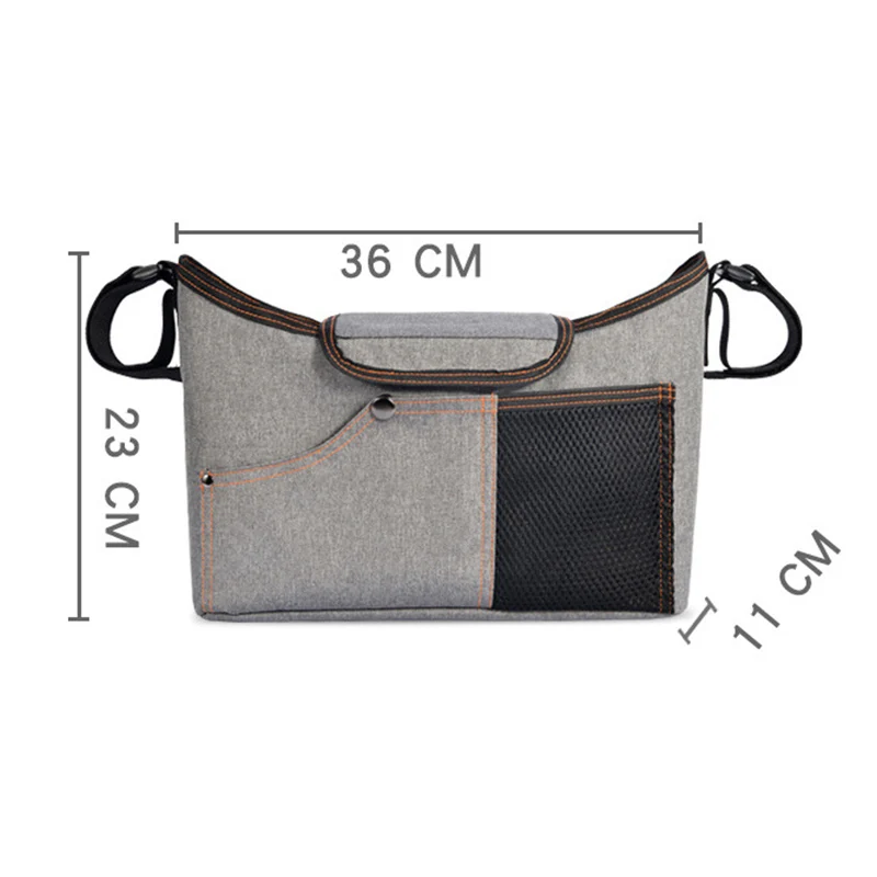 Детские коляски мешок коляска Организатор чёрный дорожный Мама Сумки для