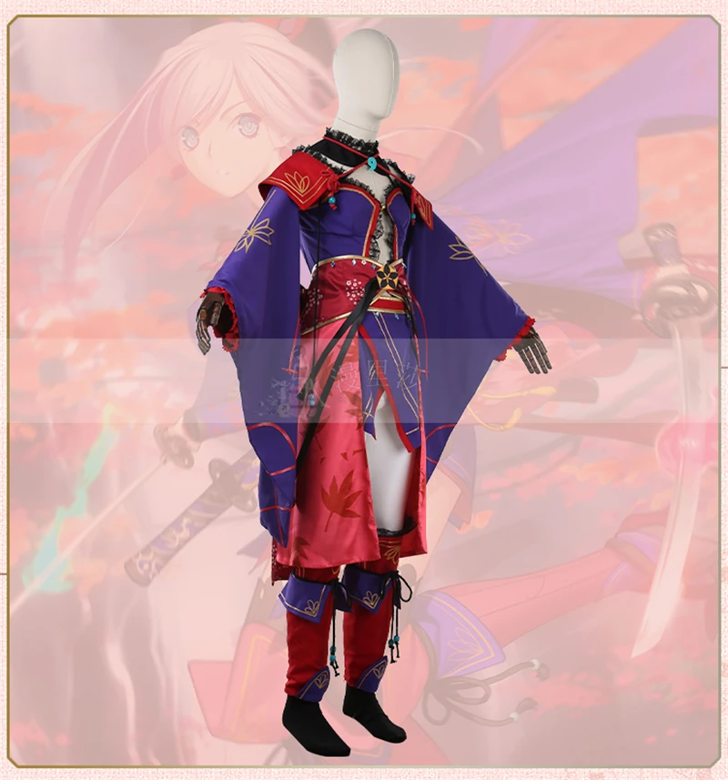 Аниме Fate Grand Order Saber Miyamoto Musashi Косплей Костюм Костюмы на Хэллоуин