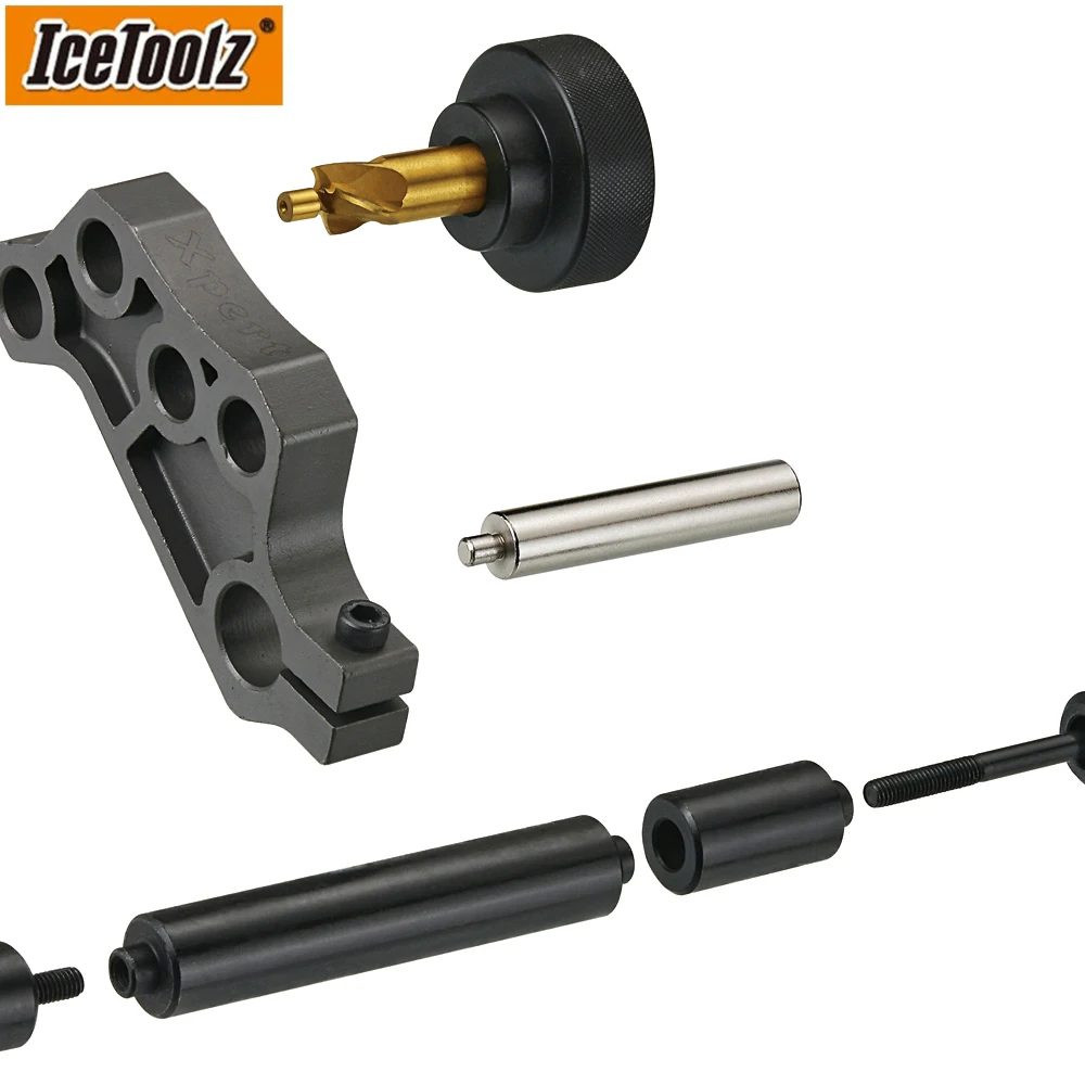 

Icetoolz E271 Bike Disc Mount Facing Tool Bike repair tool Bike Disc A pilar B pilar Tool